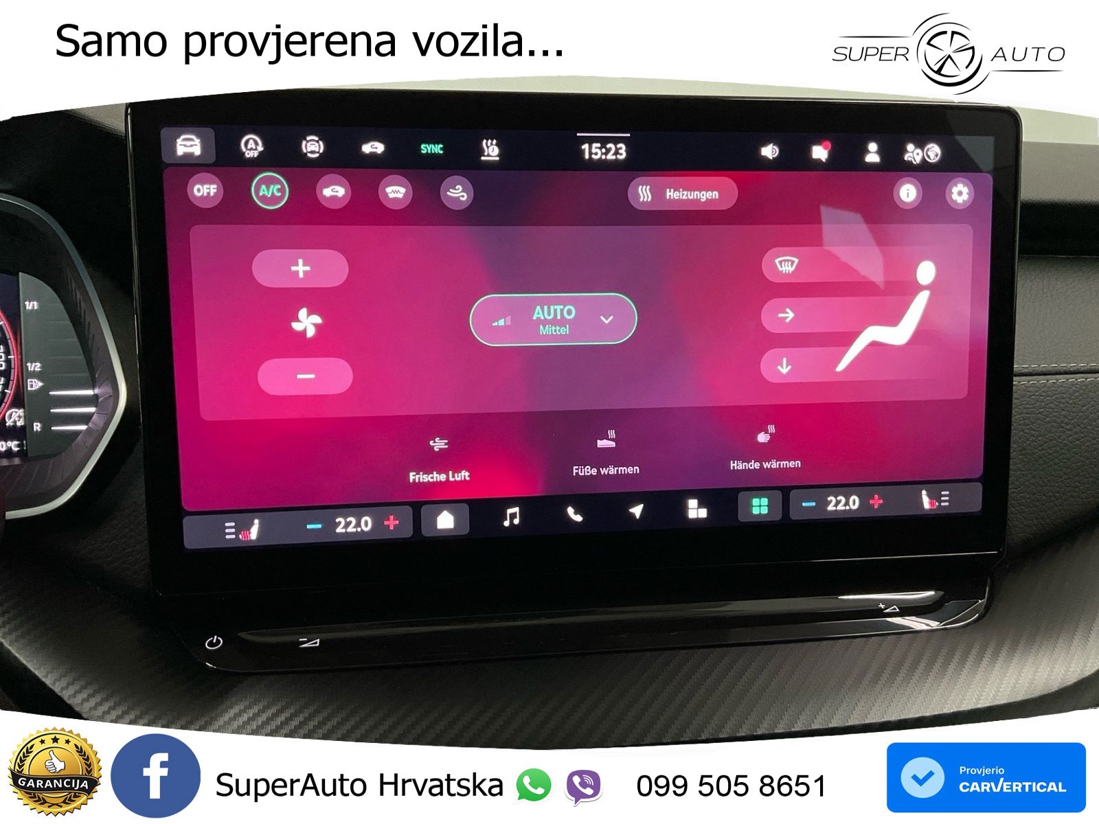 Škoda Octavia Combi 2.0 TDI (150 KS) DSG SportLine LED+GR SJED+ACC