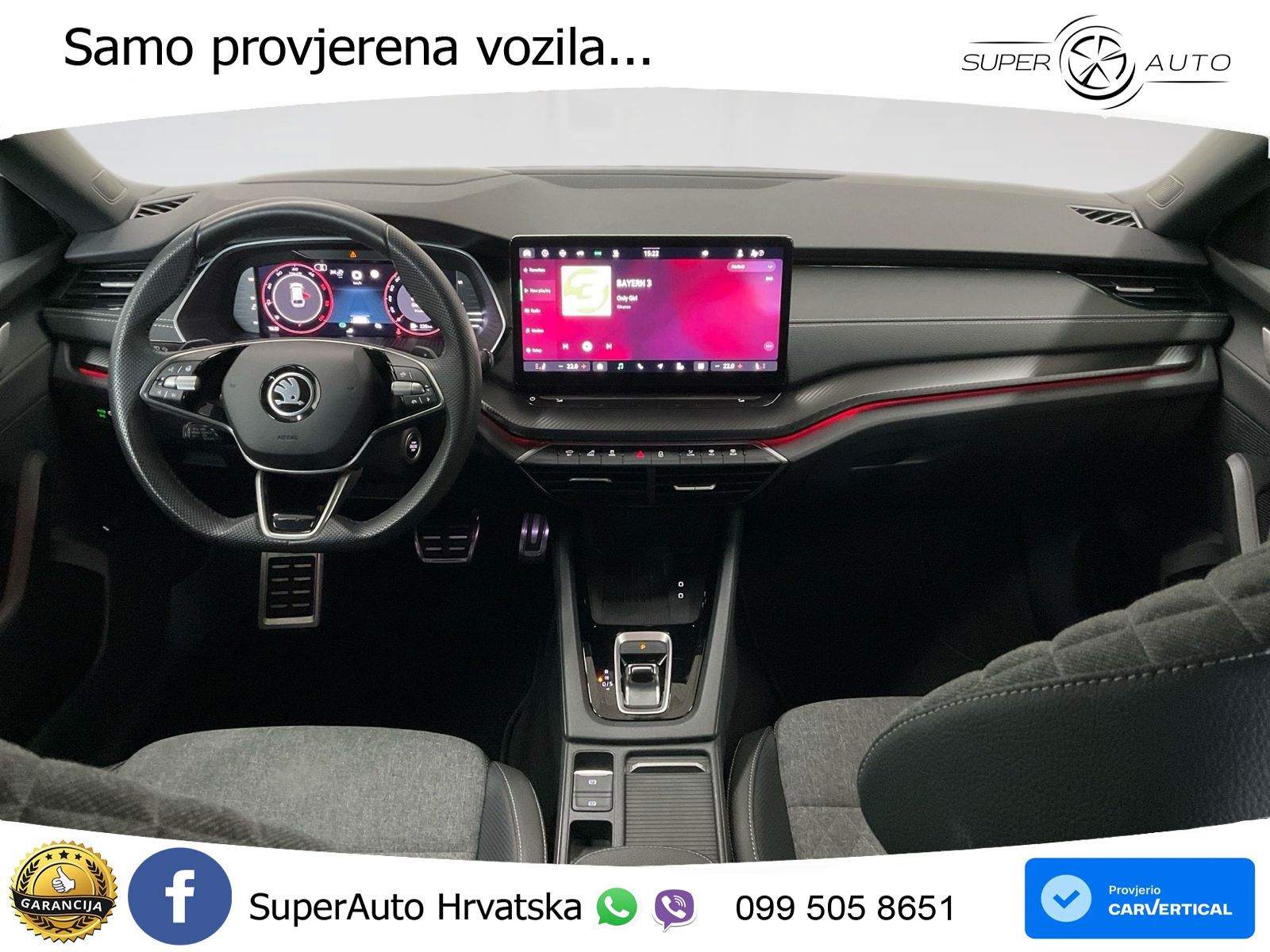 Škoda Octavia Combi 2.0 TDI (150 KS) DSG SportLine LED+GR SJED+ACC