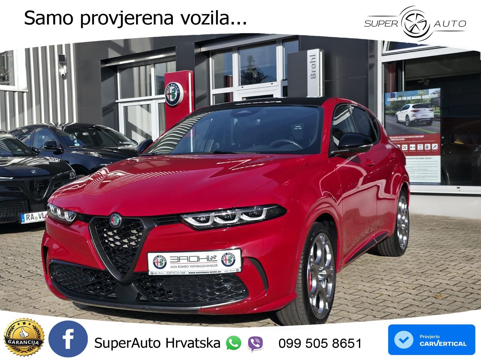 Alfa Romeo Tonale 1.5 VGT (160 KS) 48V-Hybrid TCT LED+GR SJED+ACC