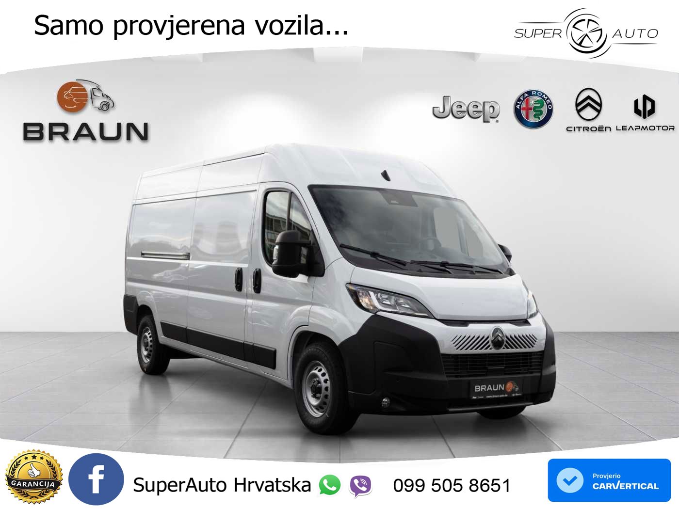 Citroën Jumper Kastenwagen L3H2 3,5t 2.2 180AT MAX Paket 179 KS