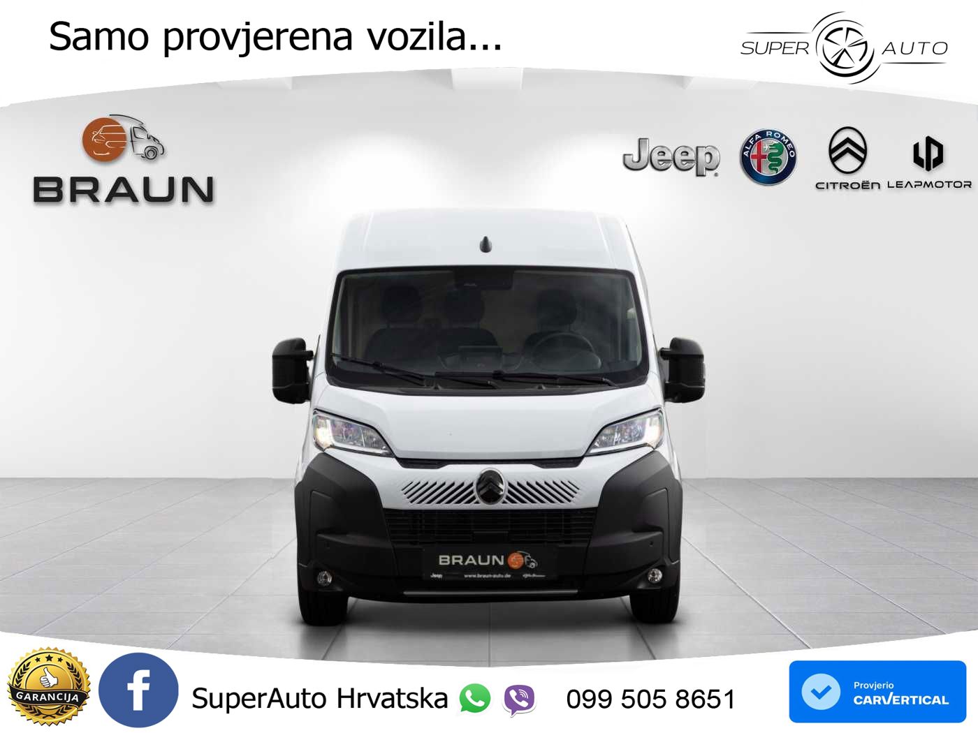 Citroën Jumper Kastenwagen L3H2 3,5t 2.2 180AT MAX Paket 179 KS