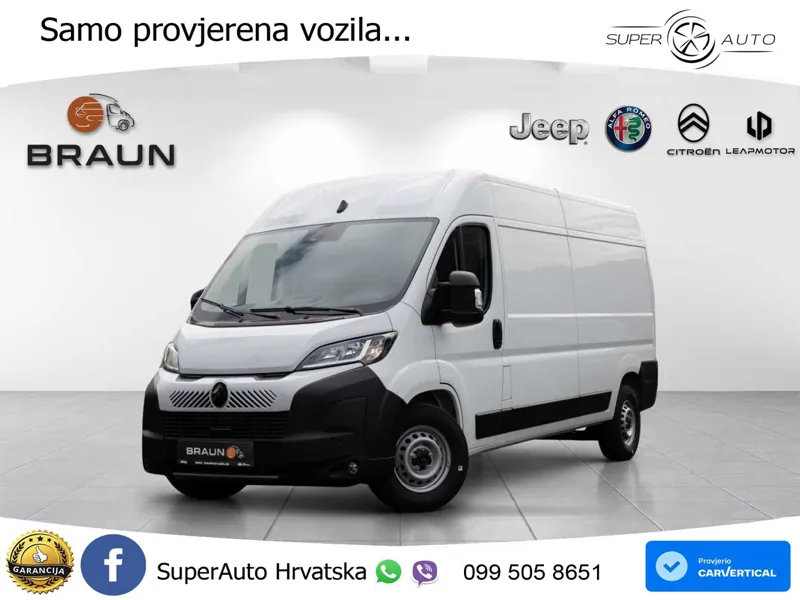 Citroën Jumper Kastenwagen L3H2 3,5t 2.2 180AT MAX Paket 179 KS