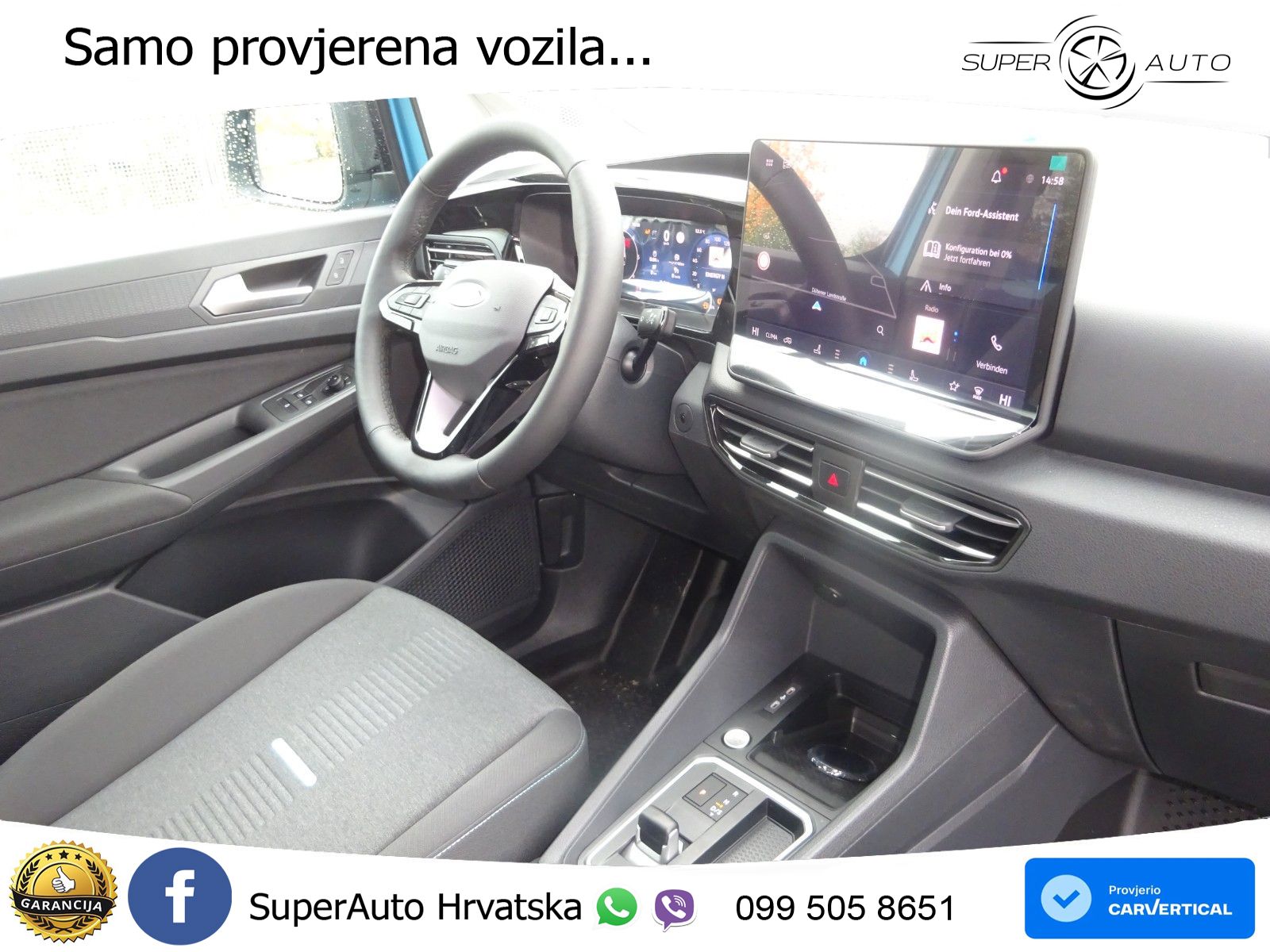 Ford Transit Connect L1 Active FlexCab Aut AHK Stndhz 122 KS