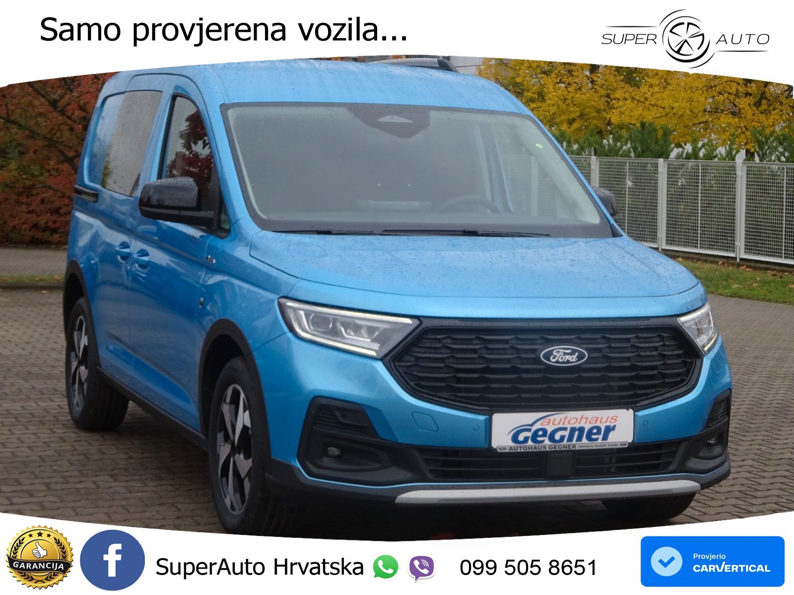 Ford Transit Connect L1 Active FlexCab Aut AHK Stndhz 122 KS