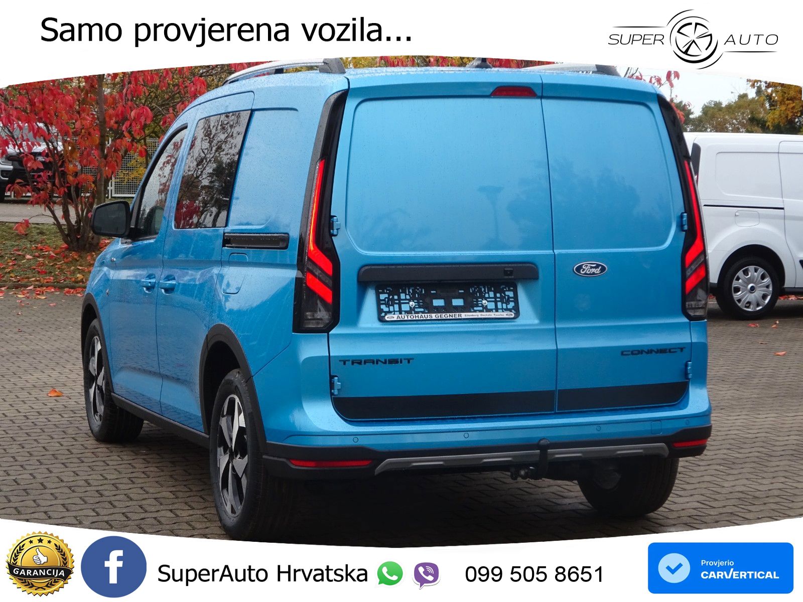 Ford Transit Connect L1 Active FlexCab Aut AHK Stndhz 122 KS