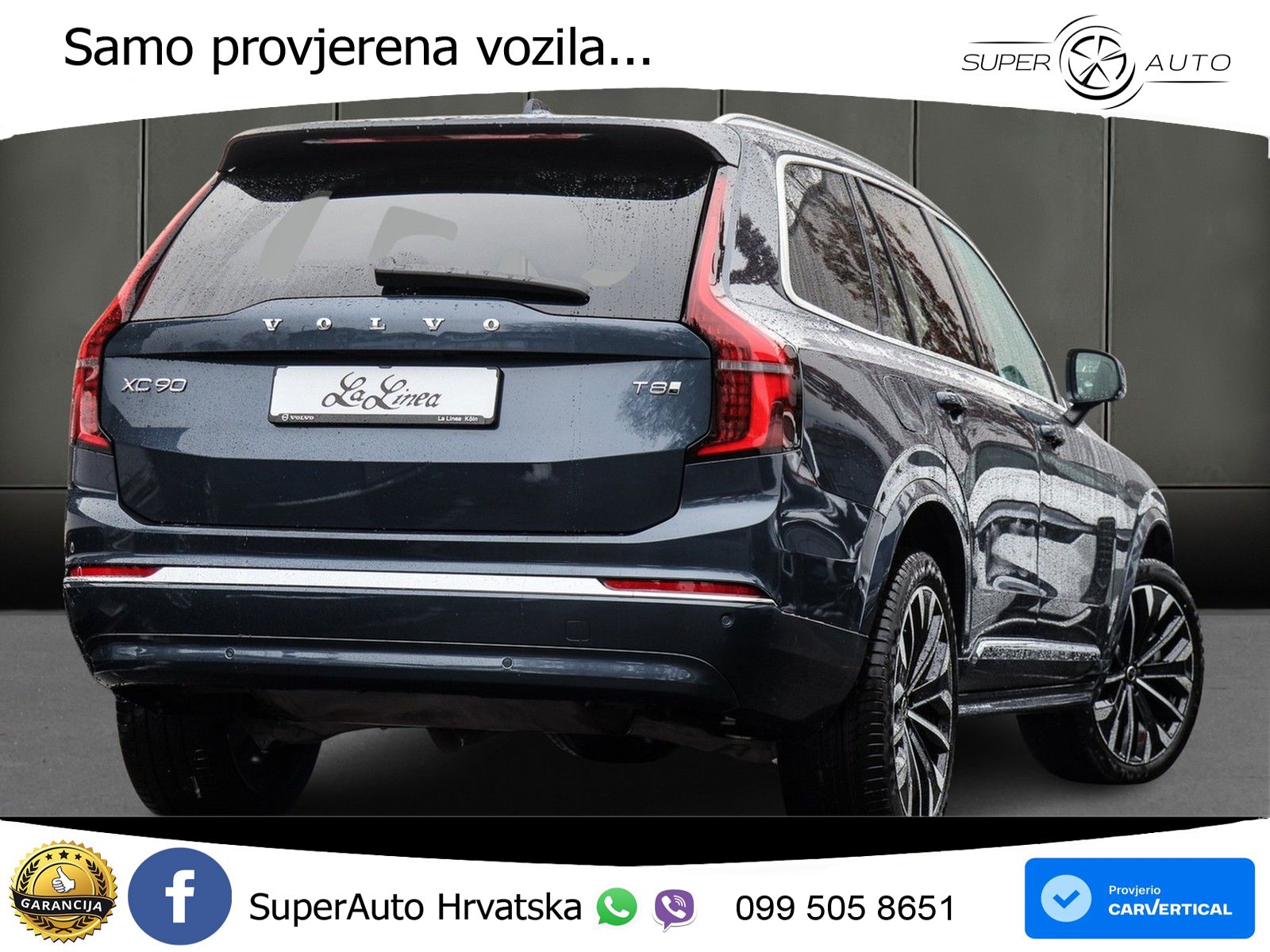 Volvo XC90 2.0 T8 AWD Automatic LED+GR SJED+ACC