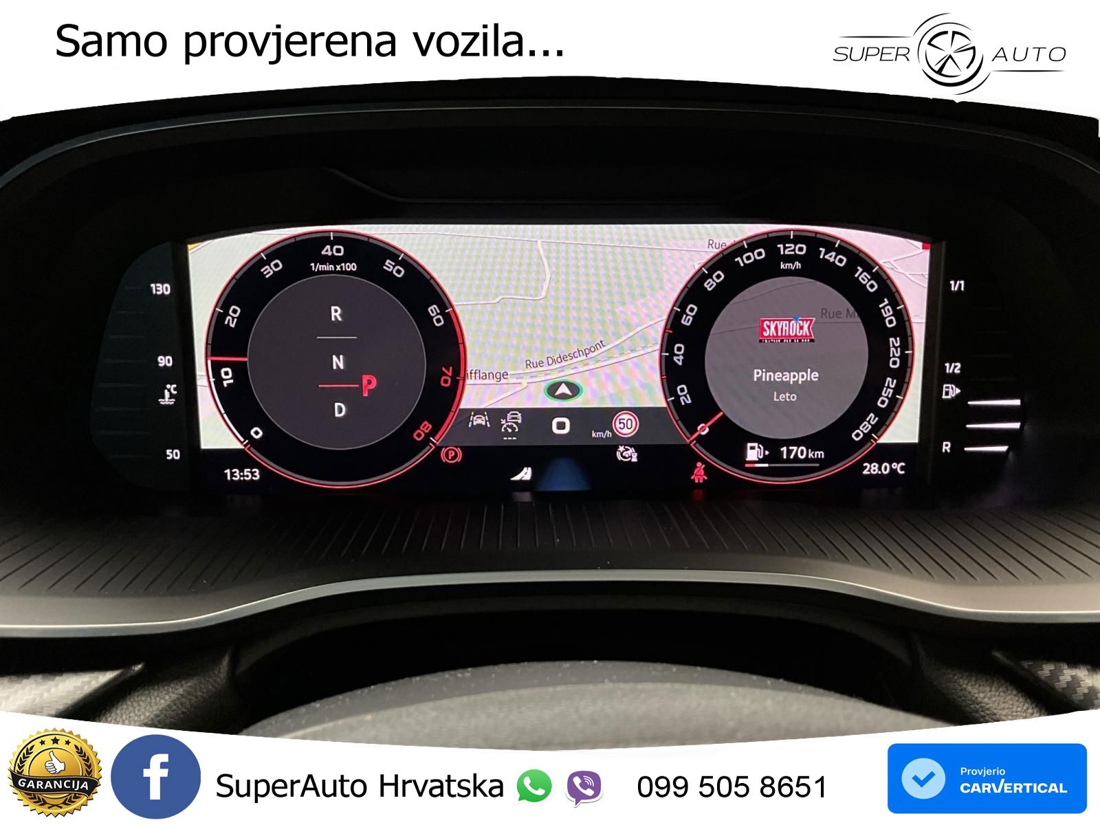Škoda Octavia Combi RS 2.0 TSI (265 KS) DSG
