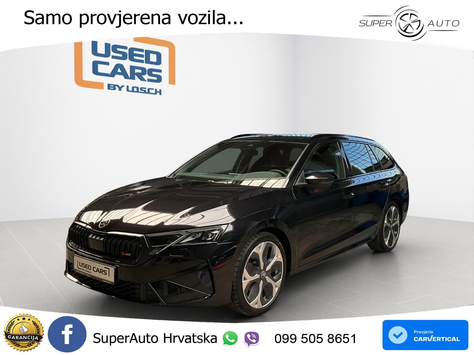 Škoda Octavia Combi RS 2.0 TSI (265 KS) DSG
