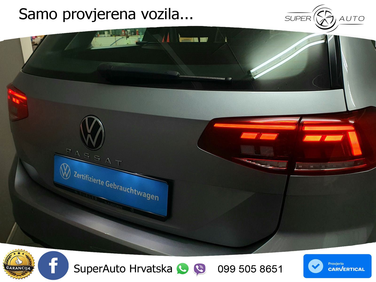 Volkswagen Passat Variant 2.0 TDI (150 KS) DSG Business LED+GR SJED+ACC