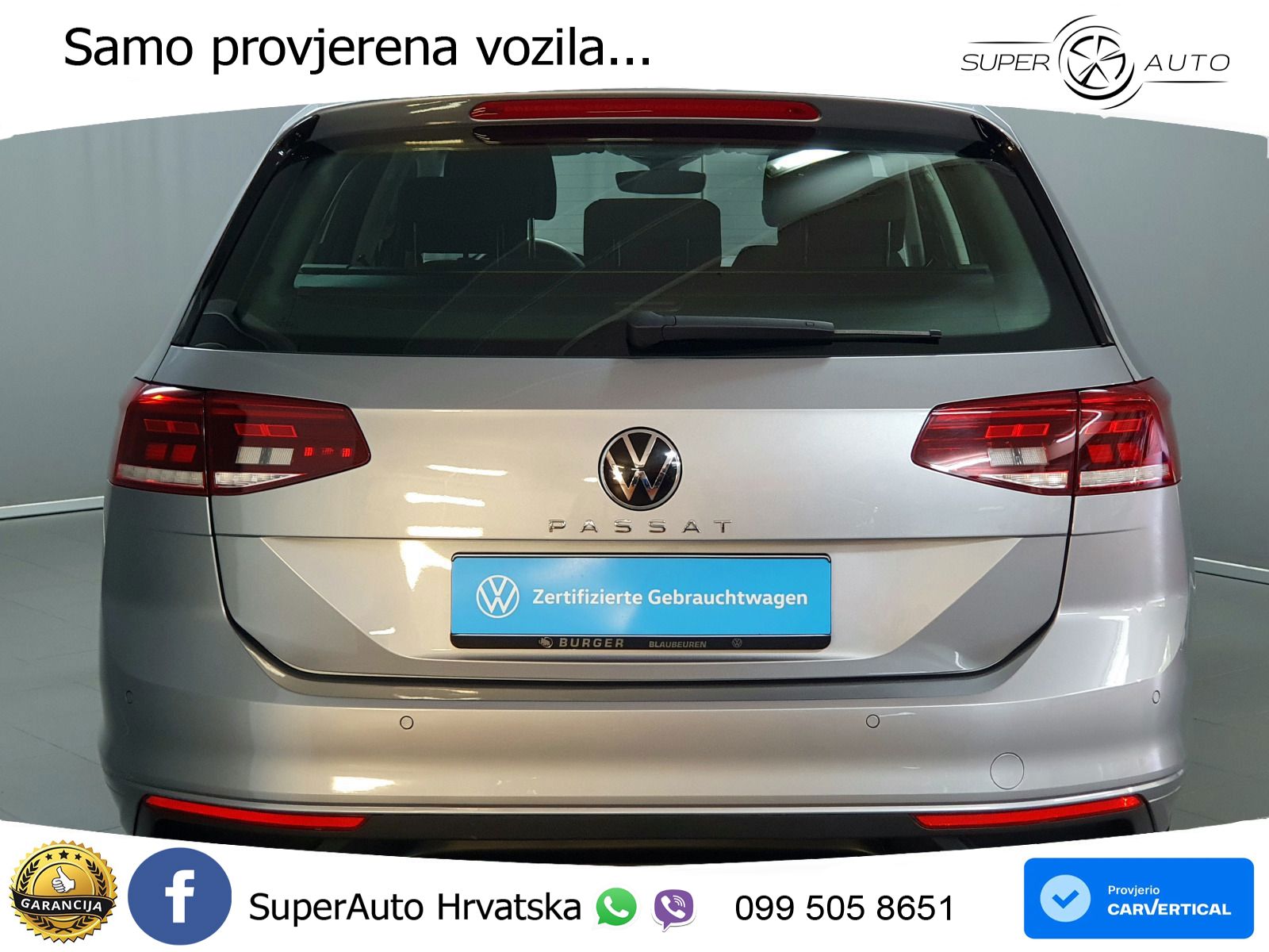 Volkswagen Passat Variant 2.0 TDI (150 KS) DSG Business LED+GR SJED+ACC