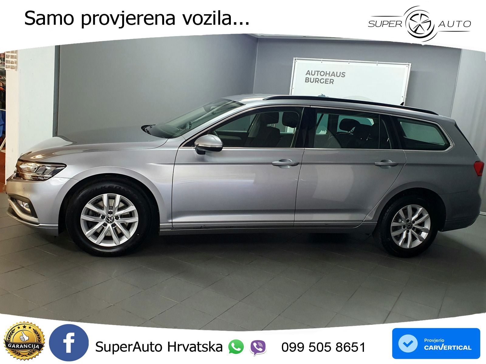 Volkswagen Passat Variant 2.0 TDI (150 KS) DSG Business LED+GR SJED+ACC