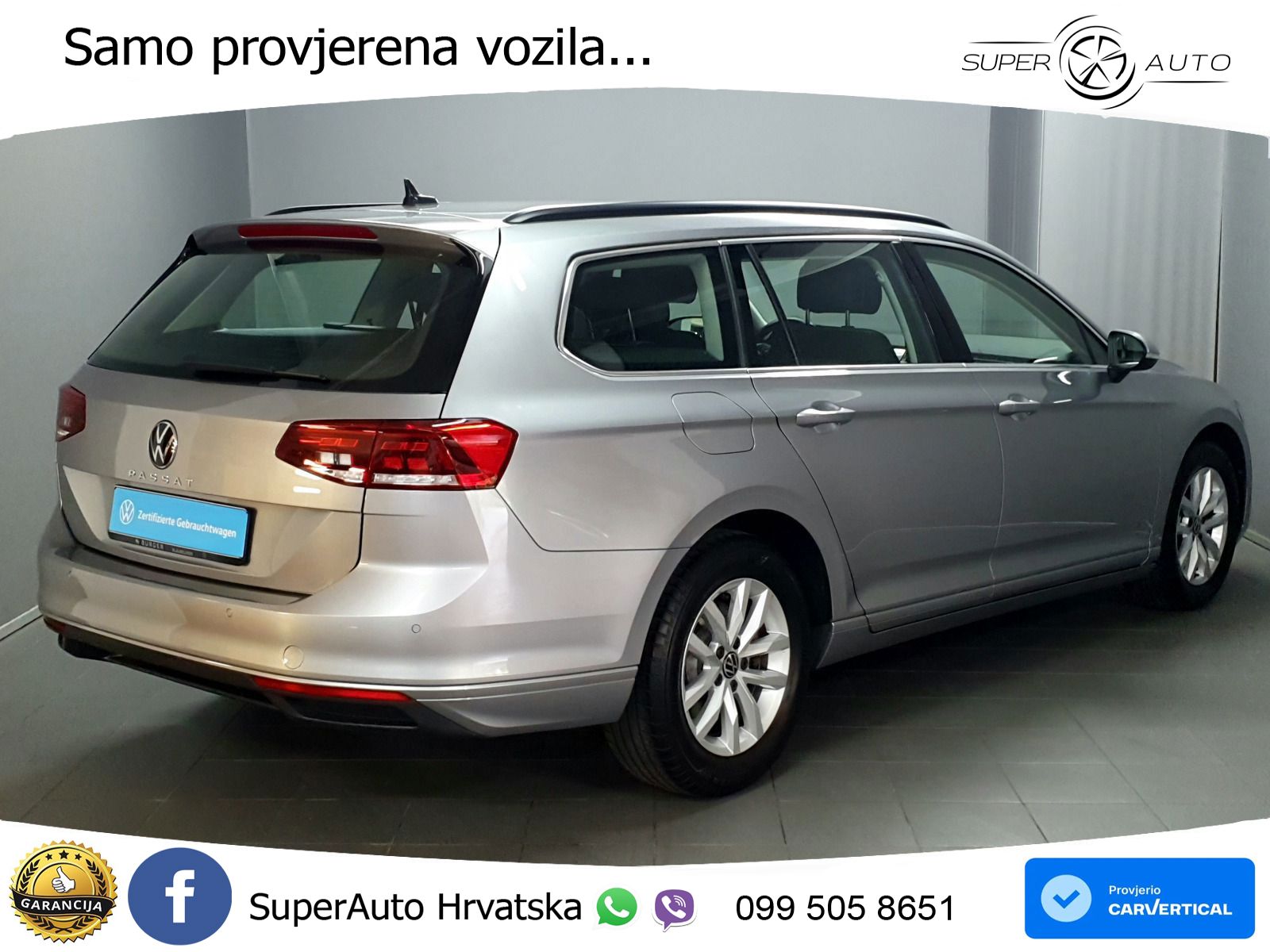 Volkswagen Passat Variant 2.0 TDI (150 KS) DSG Business LED+GR SJED+ACC