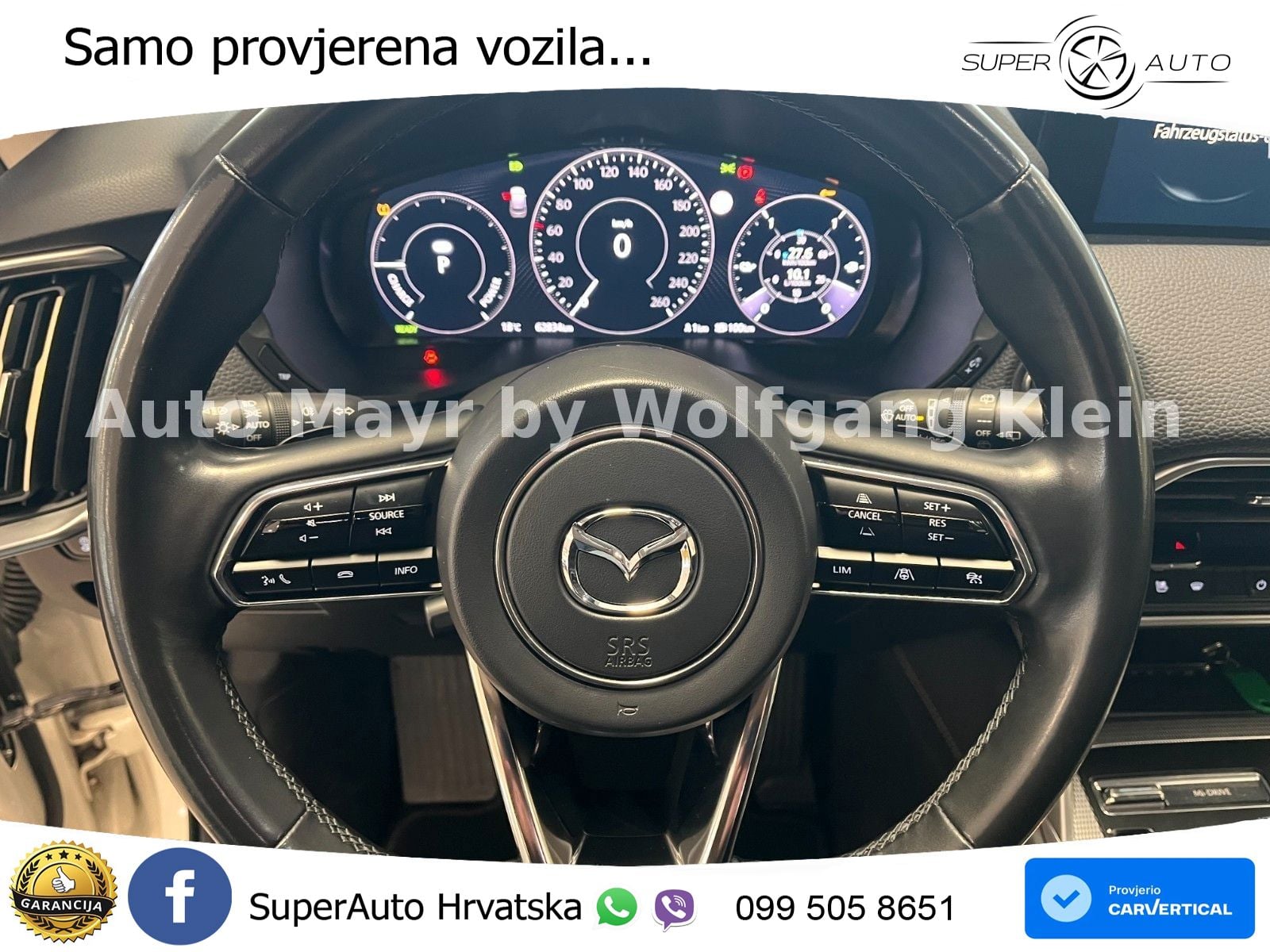 Mazda CX-60 2.5 e-Skyactiv (328 KS) AWD Automatic LED+GR SJED+ACC