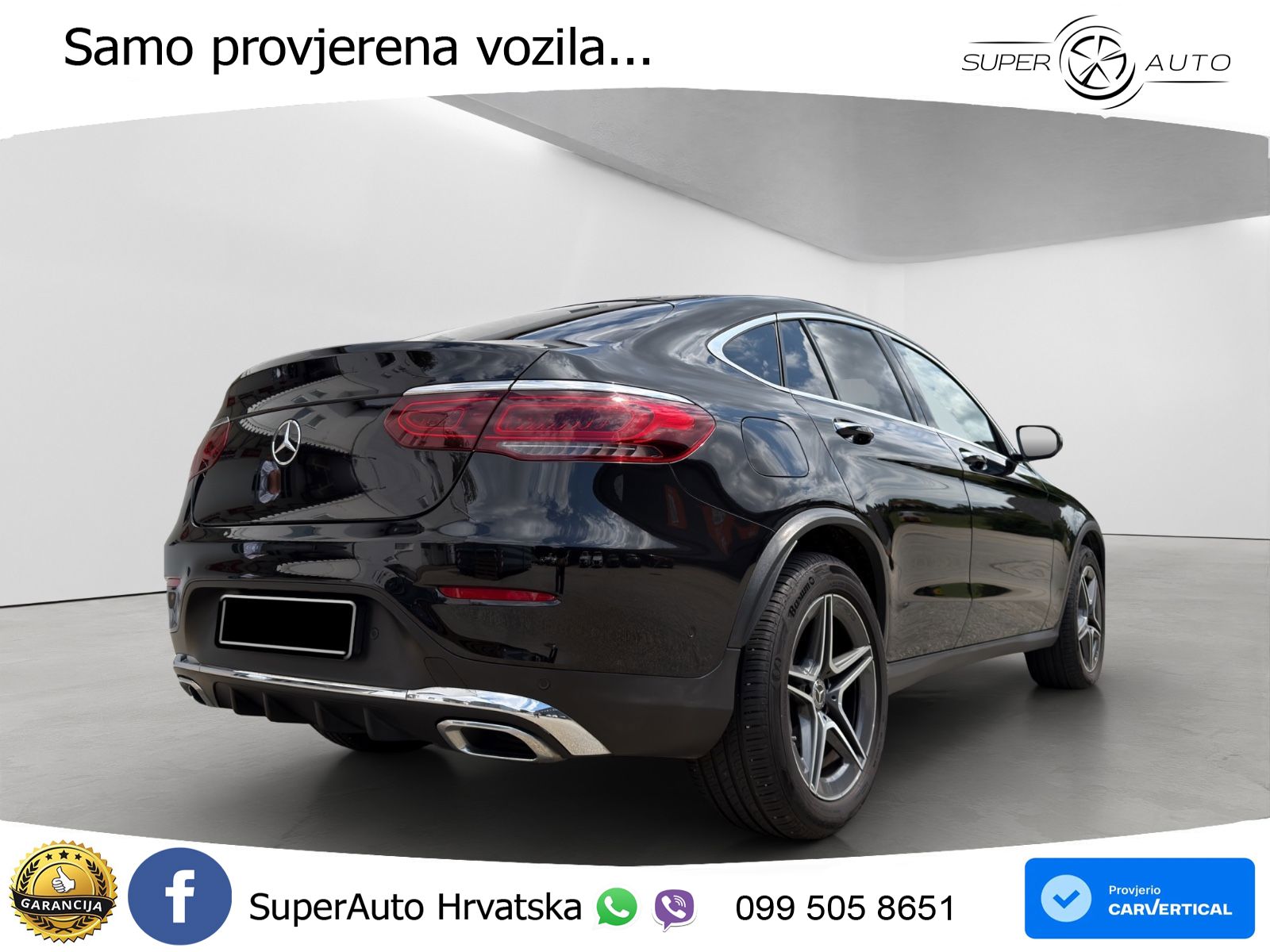 Mercedes GLC Coupe 400d (330 KS) 4MATIC 9G-TRONIC AMG ZRAČNI+ACC+4xGR SJED+360