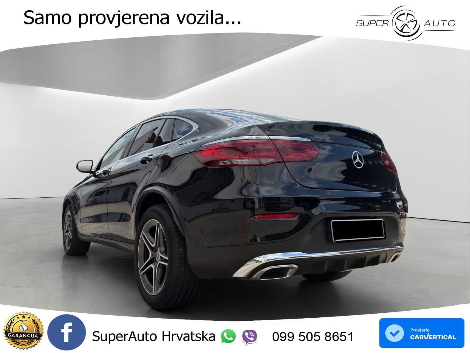 Mercedes GLC Coupe 400d (330 KS) 4MATIC 9G-TRONIC AMG ZRAČNI+ACC+4xGR SJED+360