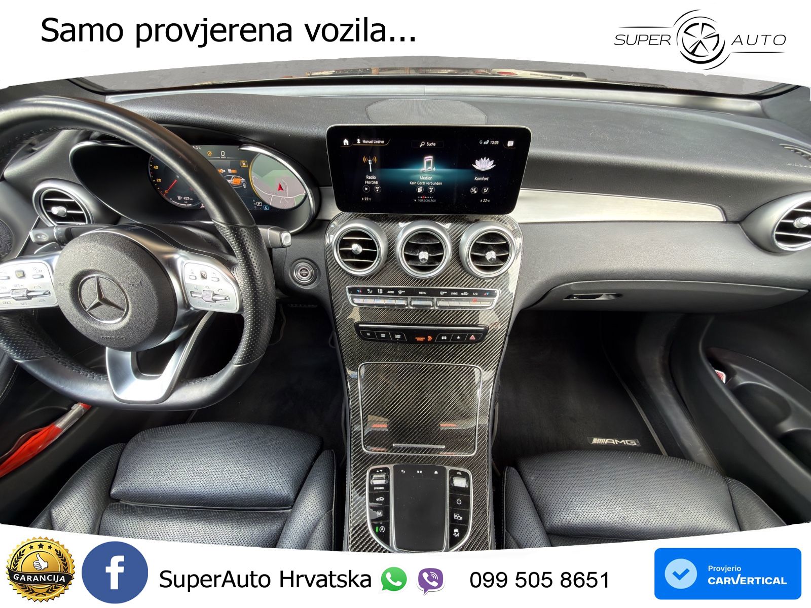 Mercedes GLC Coupe 400d (330 KS) 4MATIC 9G-TRONIC AMG ZRAČNI+ACC+4xGR SJED+360