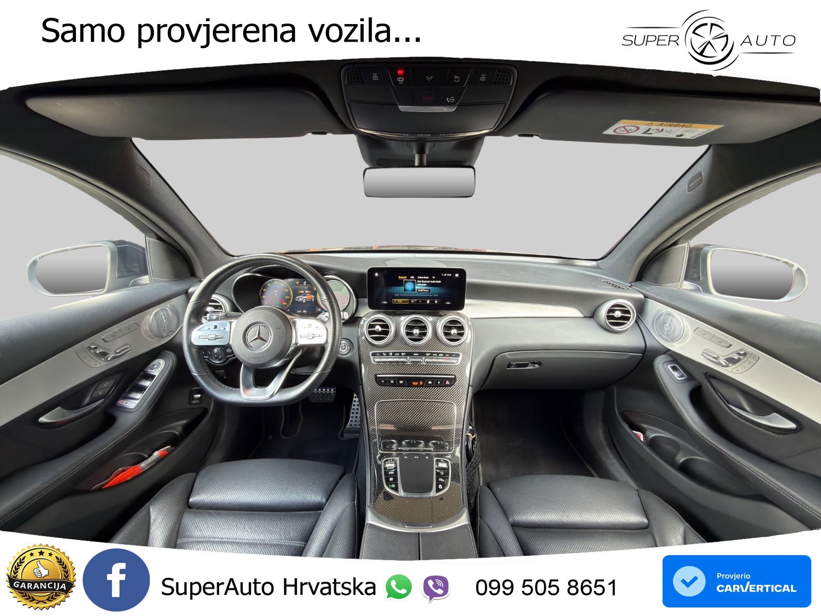 Mercedes GLC Coupe 400d (330 KS) 4MATIC 9G-TRONIC AMG ZRAČNI+ACC+4xGR SJED+360
