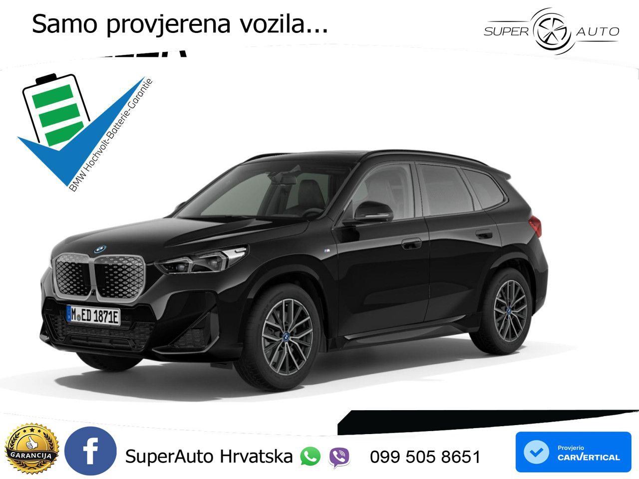 BMW iX1 68 kWh (313 KS) xDrive30 M Sport ACC+HEAD+GR SJED+360+PANO
