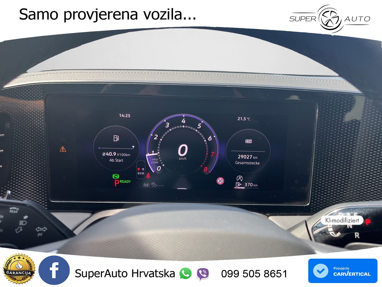 Volkswagen Passat Variant 1.5 eTSI (150 KS) DSG Business LED+GR SJED+ACC