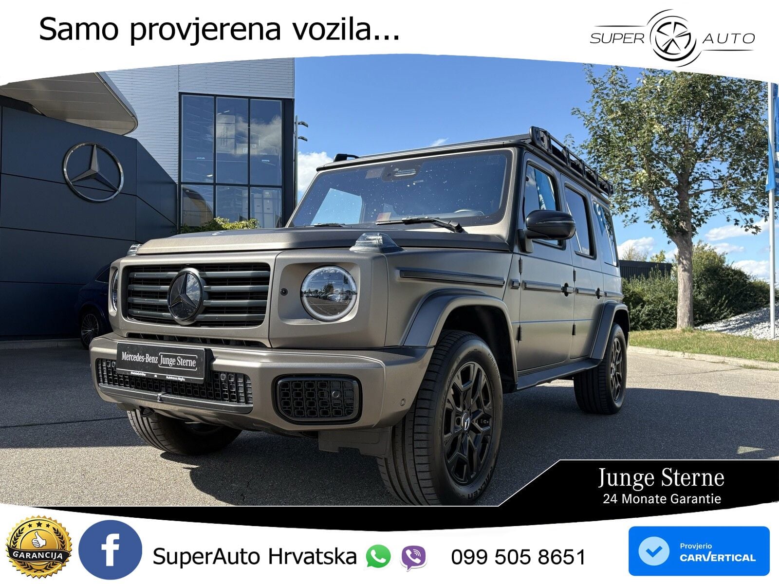 Mercedes G 450d Long (367 KS) 4MATIC 9G-TRONIC Exclusive LED+GR SJED+ACC
