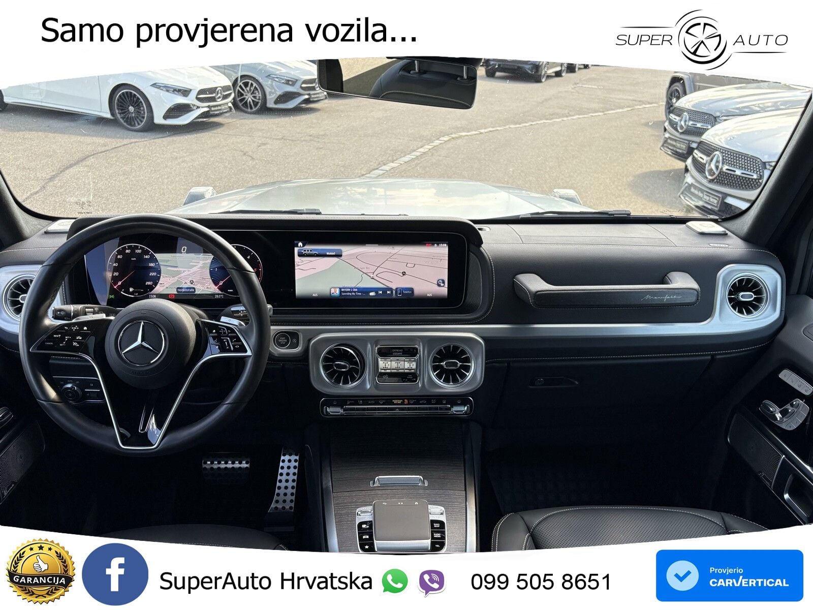 Mercedes G 450d Long (367 KS) 4MATIC 9G-TRONIC Exclusive LED+GR SJED+ACC