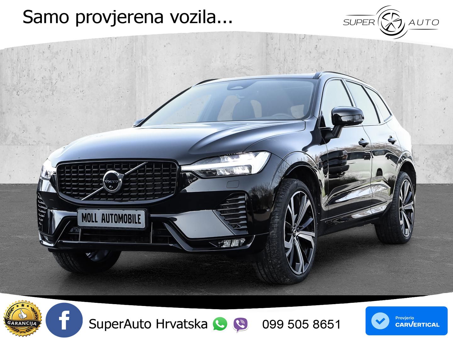 Volvo XC60 B5 Diesel AWD Geartronic ACC+HEAD+4xGR SJED+360+PANO