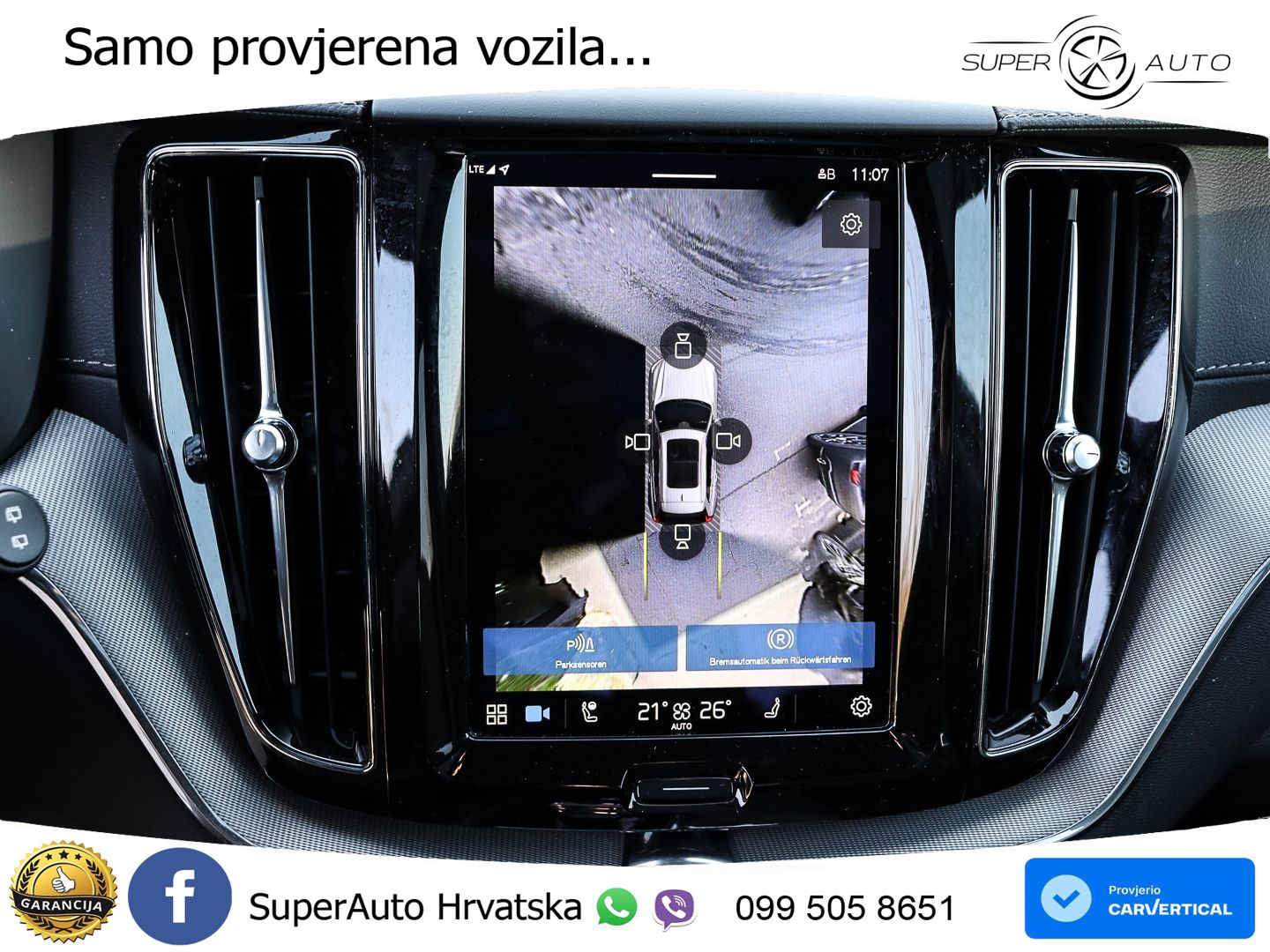 Volvo XC60 B5 Diesel AWD Geartronic ACC+HEAD+4xGR SJED+360+PANO
