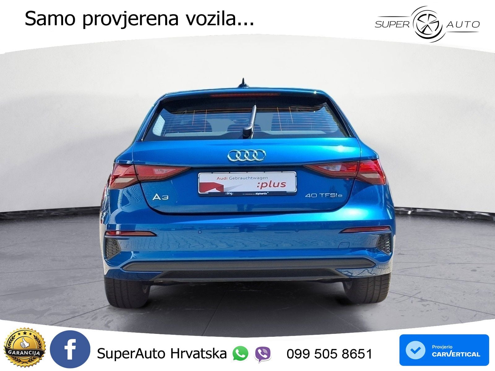 Audi A3 40 TFSIe (204 KS) S tronic