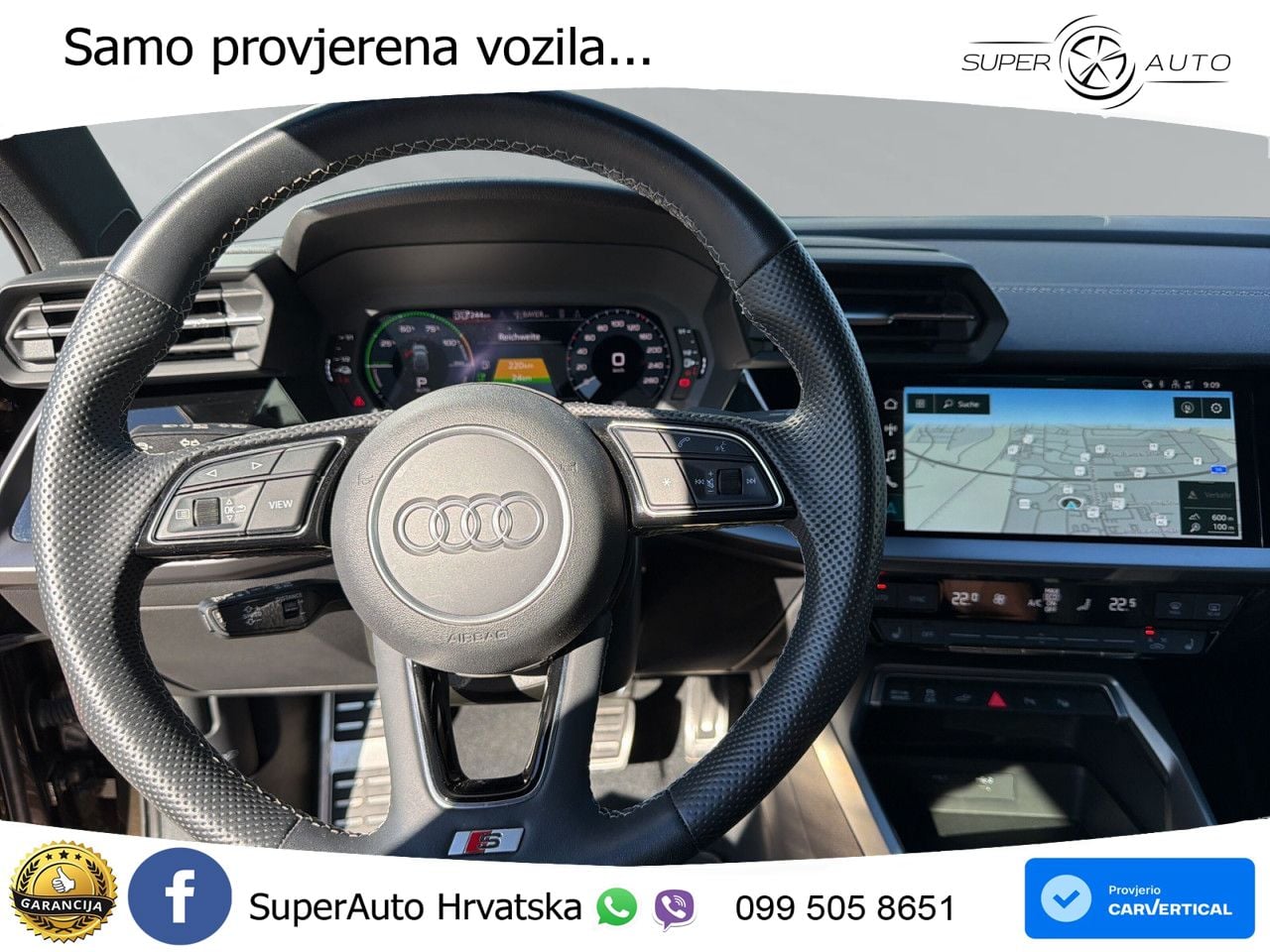 Audi A3 40 TFSIe (204 KS) S tronic S line
