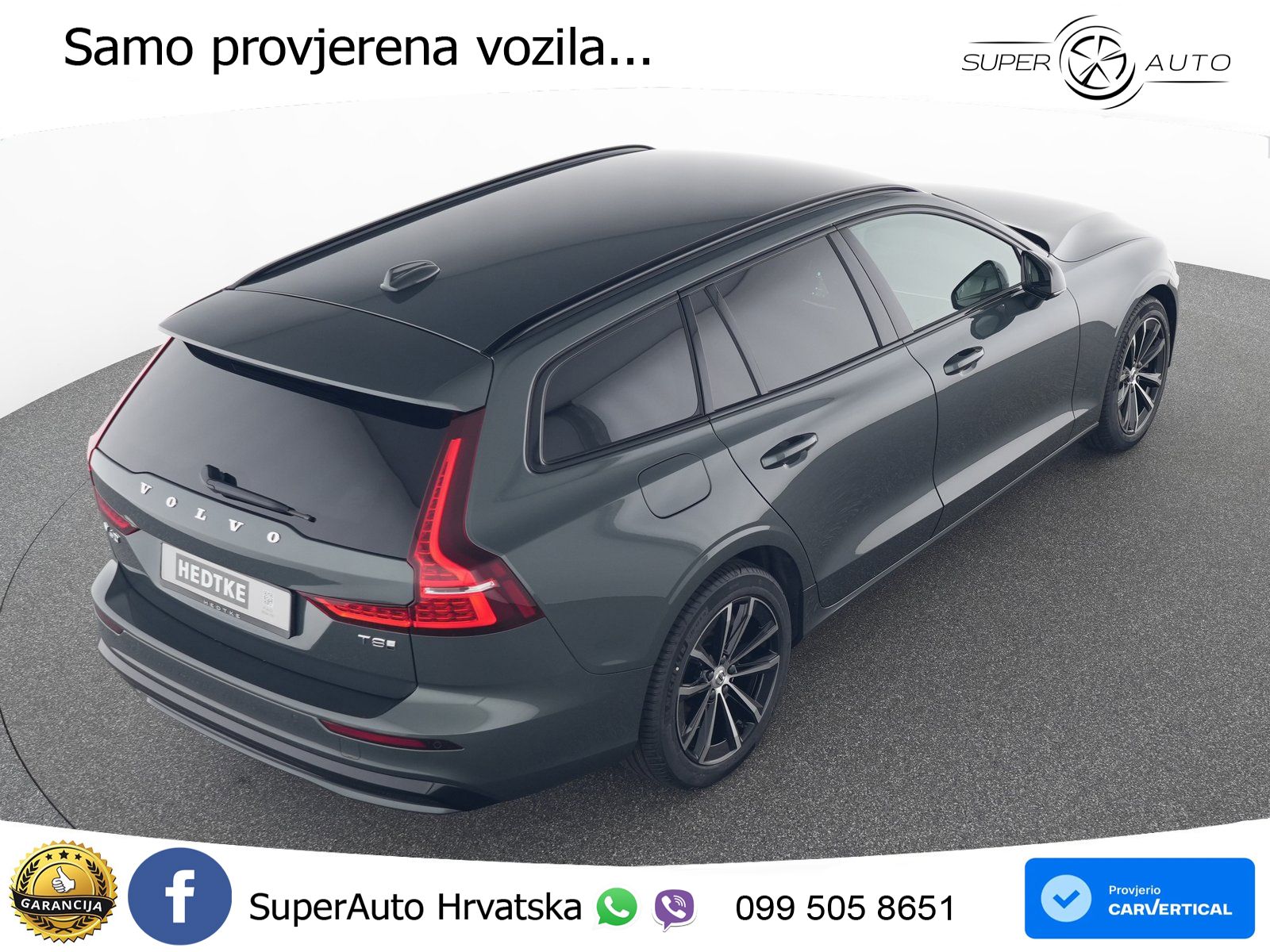 Volvo V60 2.0 T8 AWD Geartronic LED+GR SJED+ACC