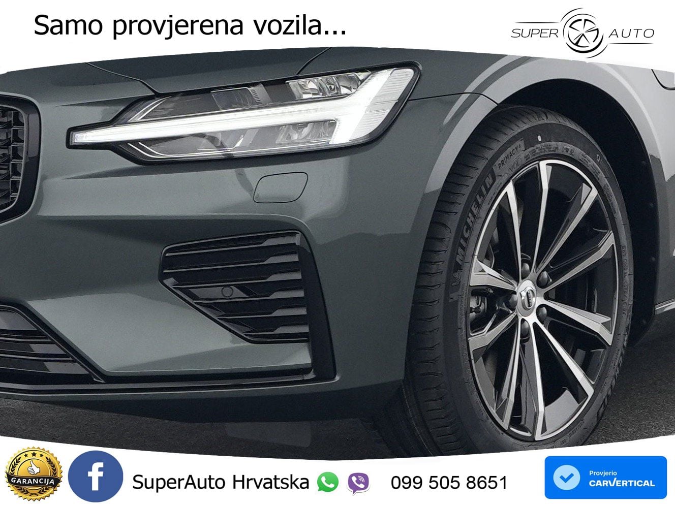 Volvo V60 2.0 T8 AWD Geartronic LED+GR SJED+ACC