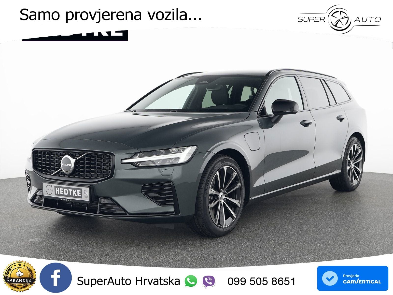 Volvo V60 2.0 T8 AWD Geartronic LED+GR SJED+ACC