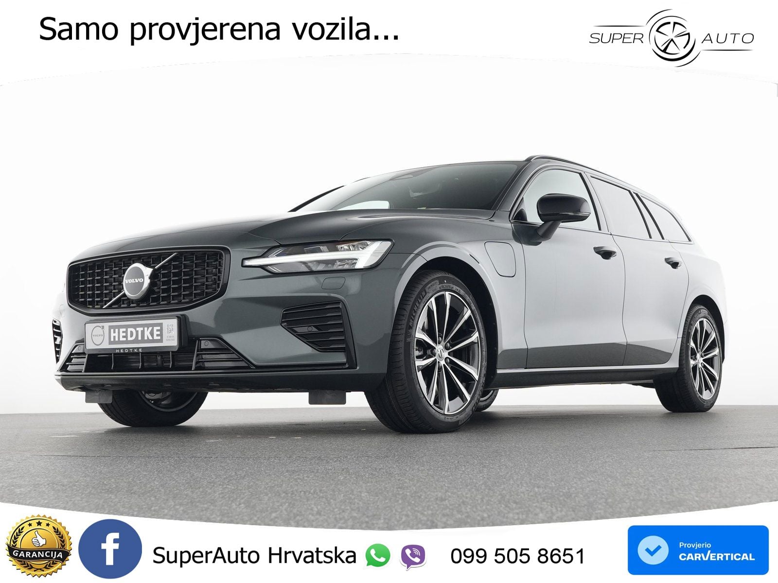 Volvo V60 2.0 T8 AWD Geartronic LED+GR SJED+ACC