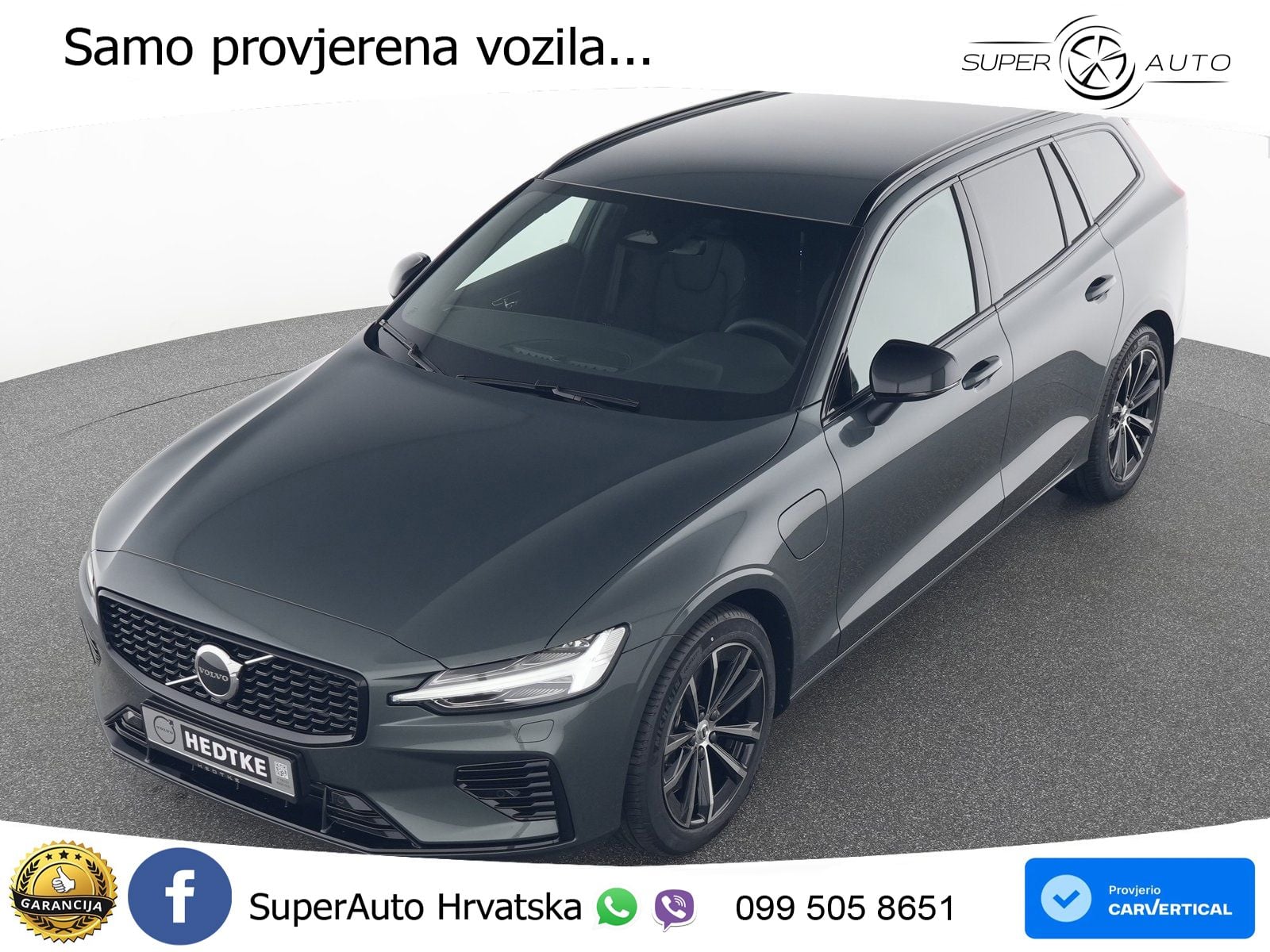 Volvo V60 2.0 T8 AWD Geartronic LED+GR SJED+ACC