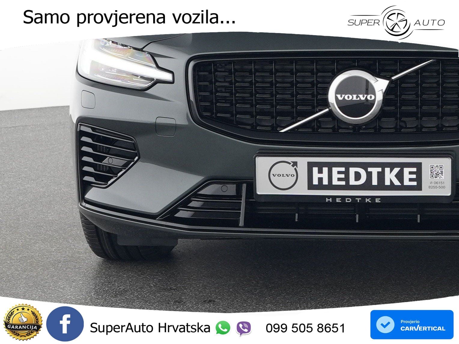Volvo V60 2.0 T8 AWD Geartronic LED+GR SJED+ACC
