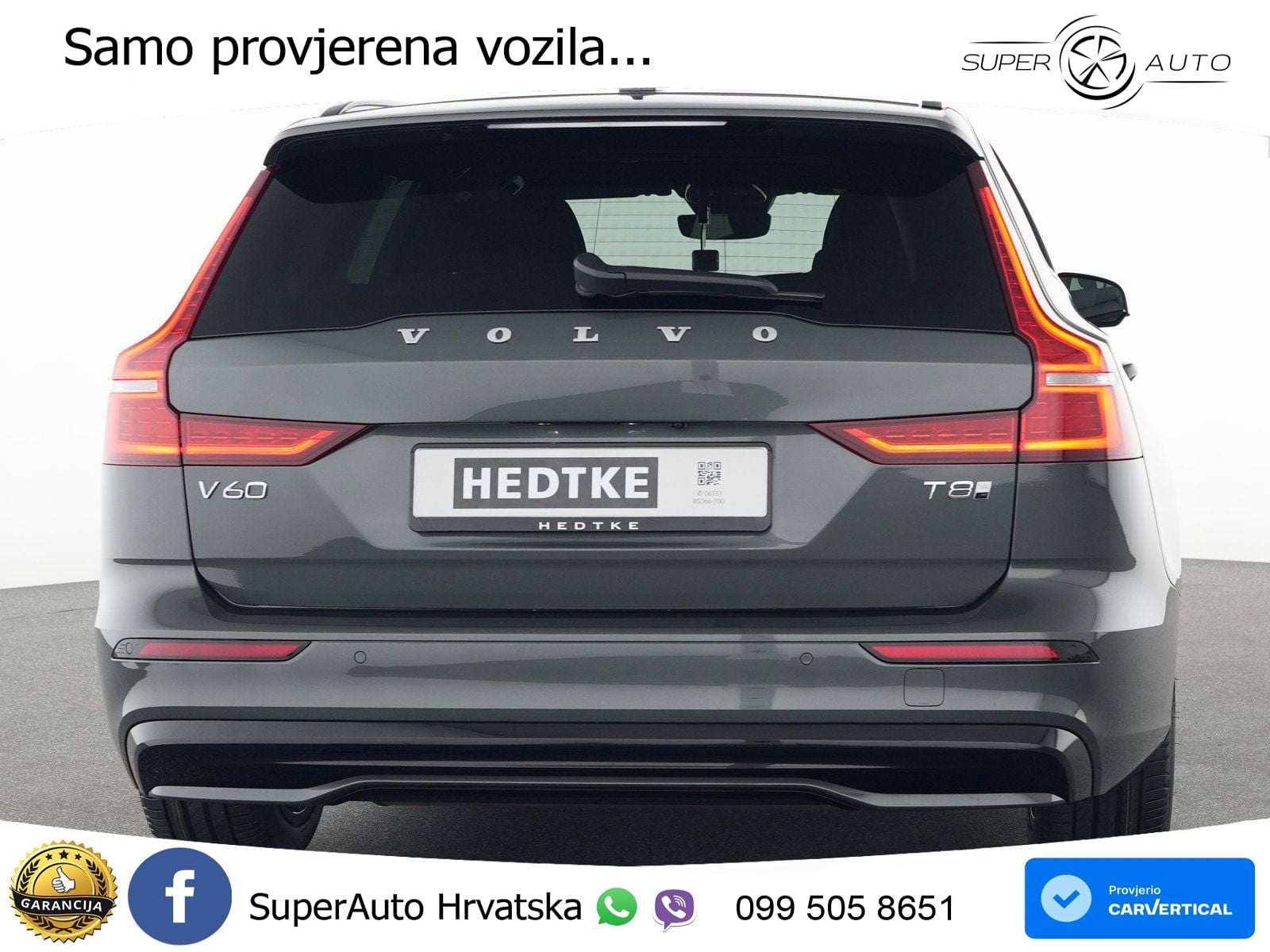 Volvo V60 2.0 T8 AWD Geartronic LED+GR SJED+ACC