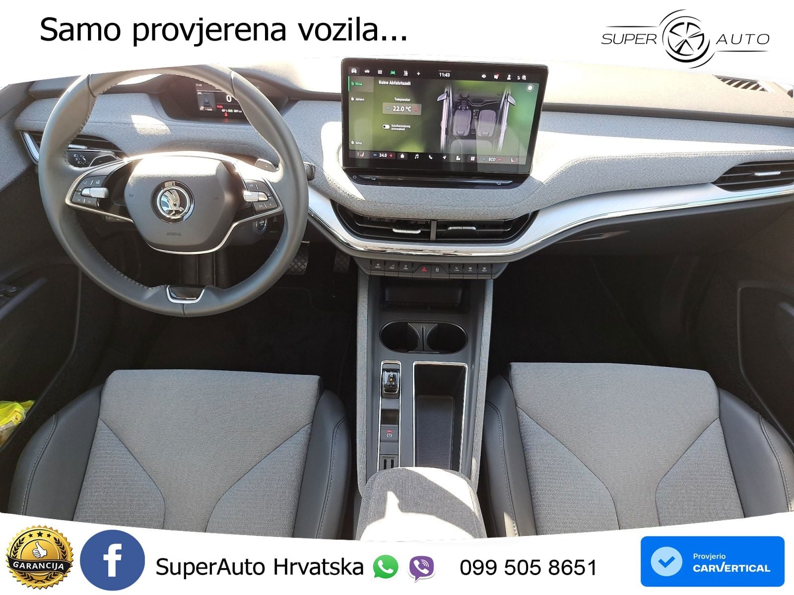 Škoda Enyaq 85x 82 kWh (286 KS) AWD LED+GR SJED+ACC
