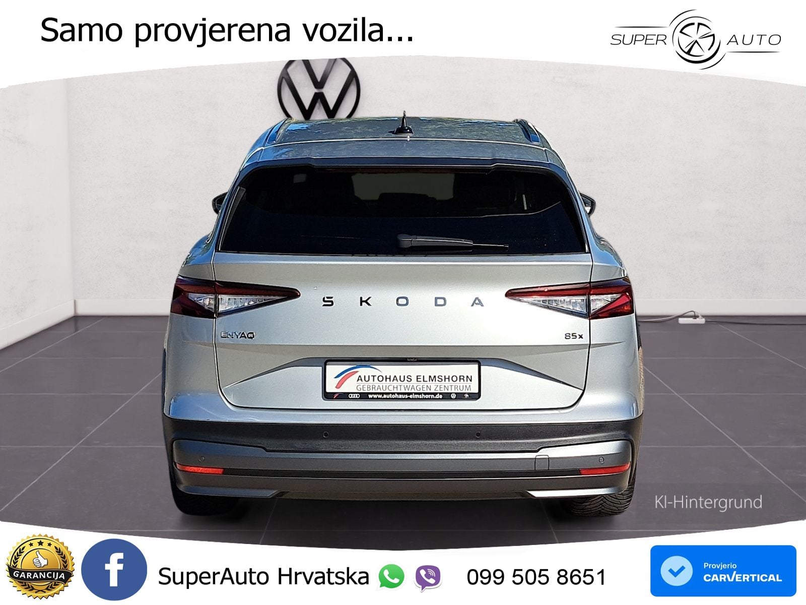 Škoda Enyaq 85x 82 kWh (286 KS) AWD LED+GR SJED+ACC