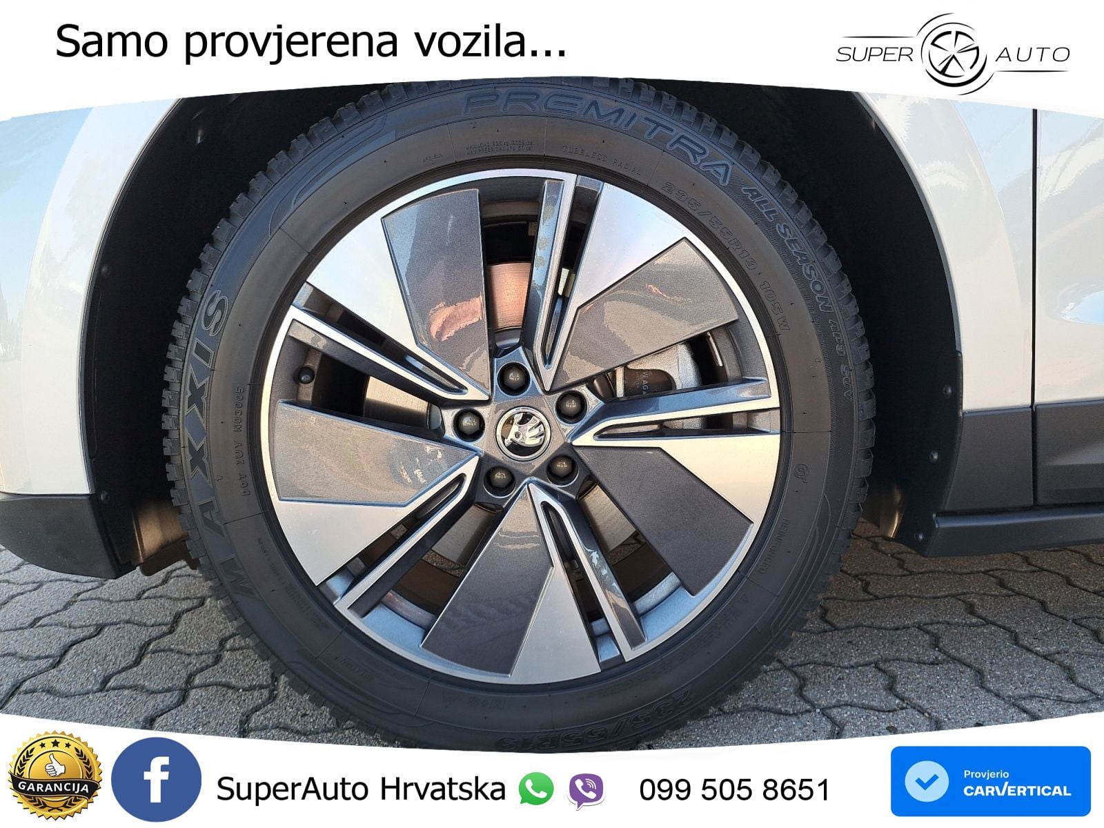 Škoda Enyaq 85x 82 kWh (286 KS) AWD LED+GR SJED+ACC