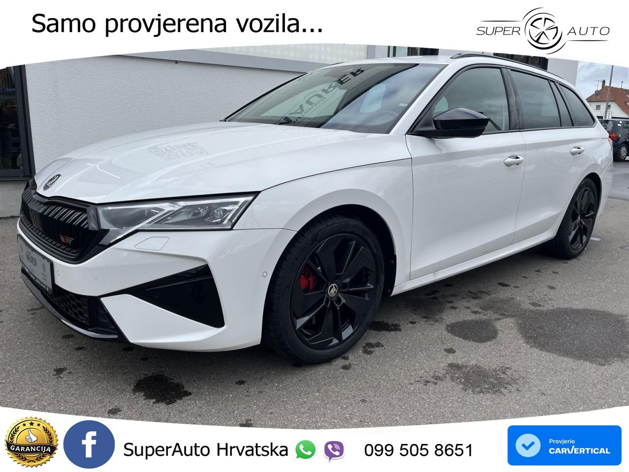 Škoda Octavia Combi RS 2.0 TSI (265 KS) DSG MATRIX+GR SJED+KAM