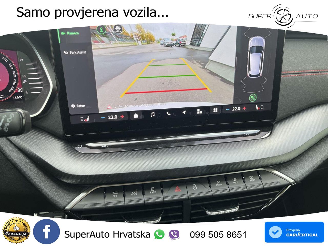 Škoda Octavia Combi RS 2.0 TSI (265 KS) DSG MATRIX+GR SJED+KAM