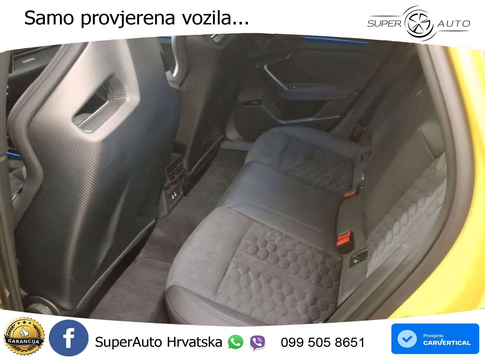 Audi RS3 Sedan 2.5 TFSI (400 KS) quattro S tronic LED+GR SJED+ACC