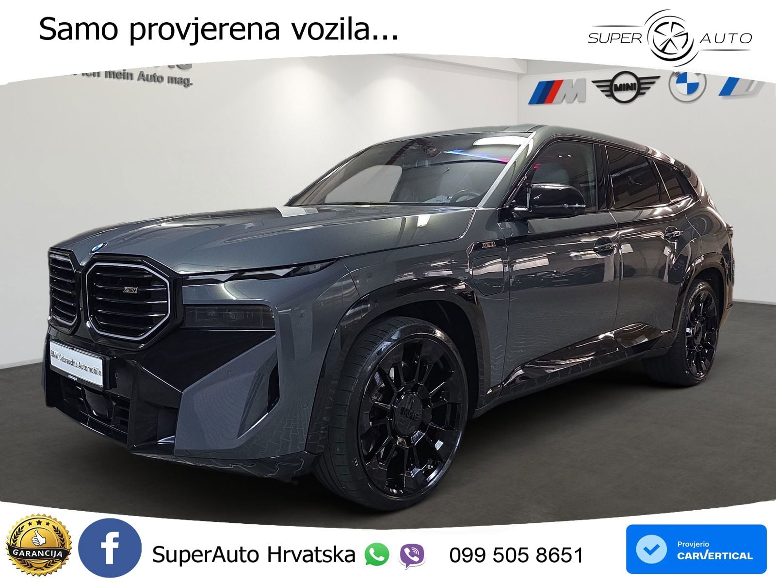 BMW XM 50e (476 KS) M xDrive M Steptronic LED+GR SJED+ACC