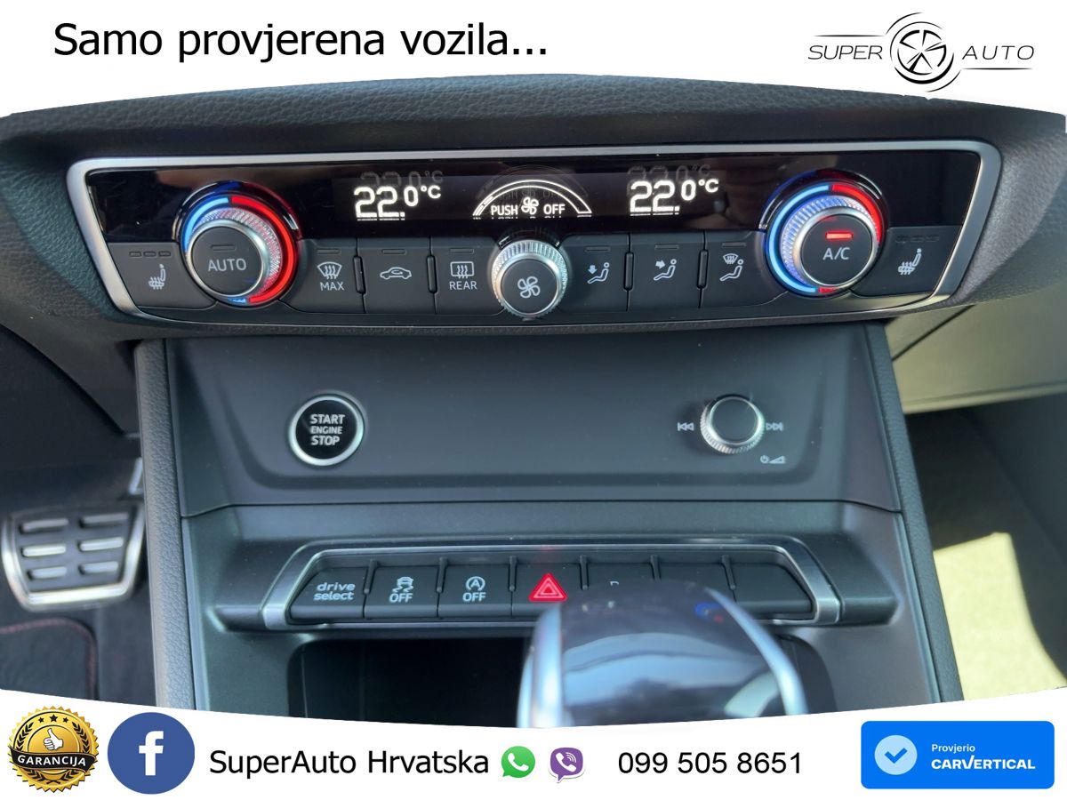 Audi Q3 Sportback 40 TDI (200 KS) quattro S tronic S line MATRIX+GR SJED+KAM