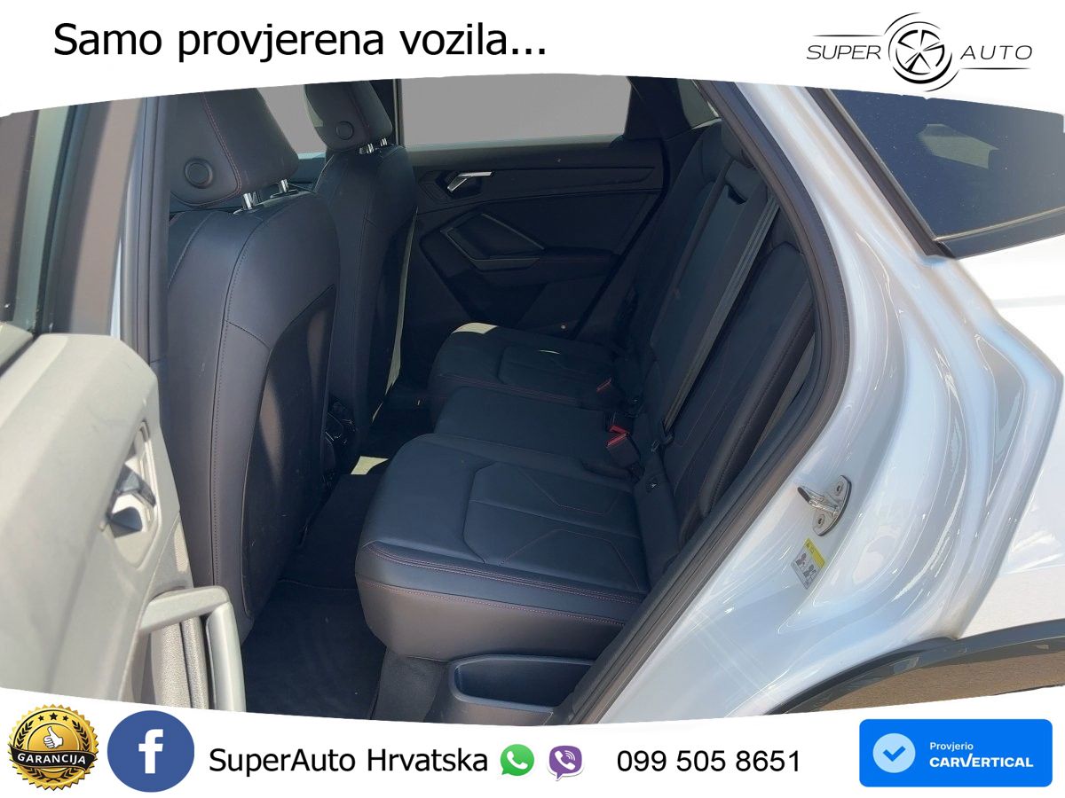 Audi Q3 Sportback 40 TDI (200 KS) quattro S tronic S line MATRIX+GR SJED+KAM