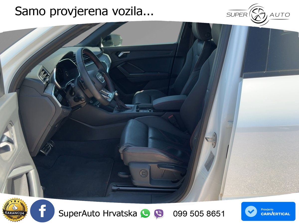 Audi Q3 Sportback 40 TDI (200 KS) quattro S tronic S line MATRIX+GR SJED+KAM
