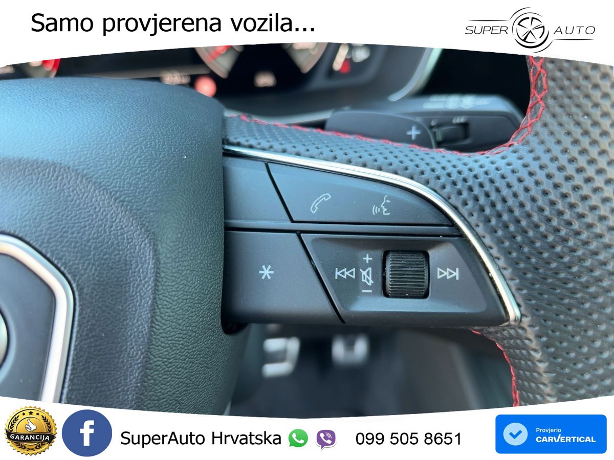 Audi Q3 Sportback 40 TDI (200 KS) quattro S tronic S line MATRIX+GR SJED+KAM