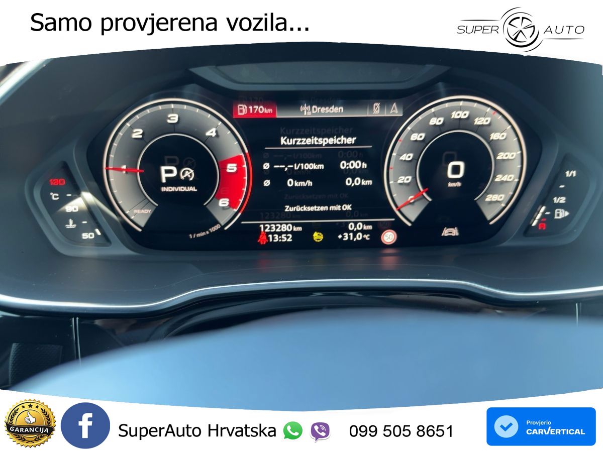 Audi Q3 Sportback 40 TDI (200 KS) quattro S tronic S line MATRIX+GR SJED+KAM