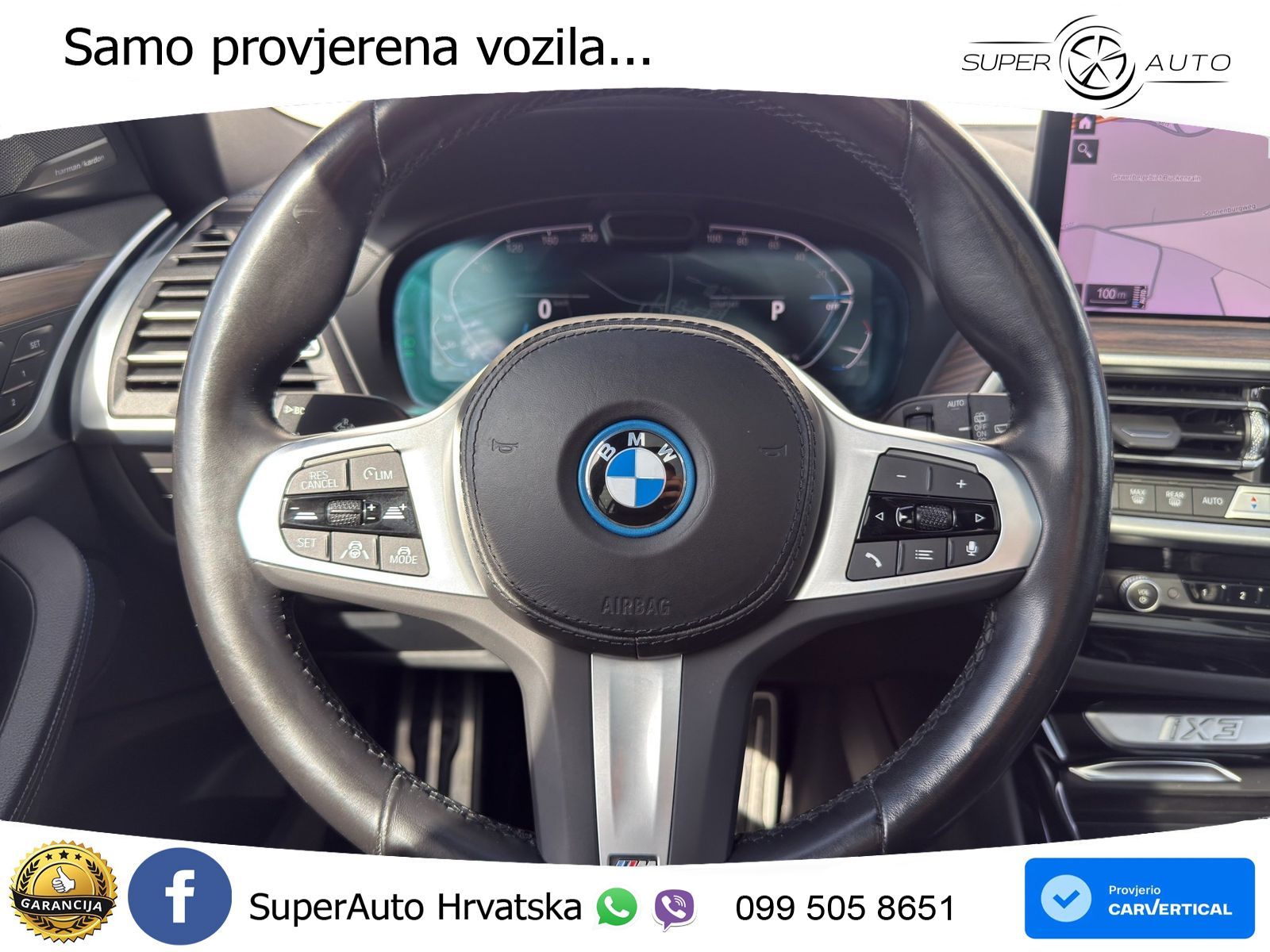 BMW iX3 80 kWh (286 KS) LED+GR SJED+ACC