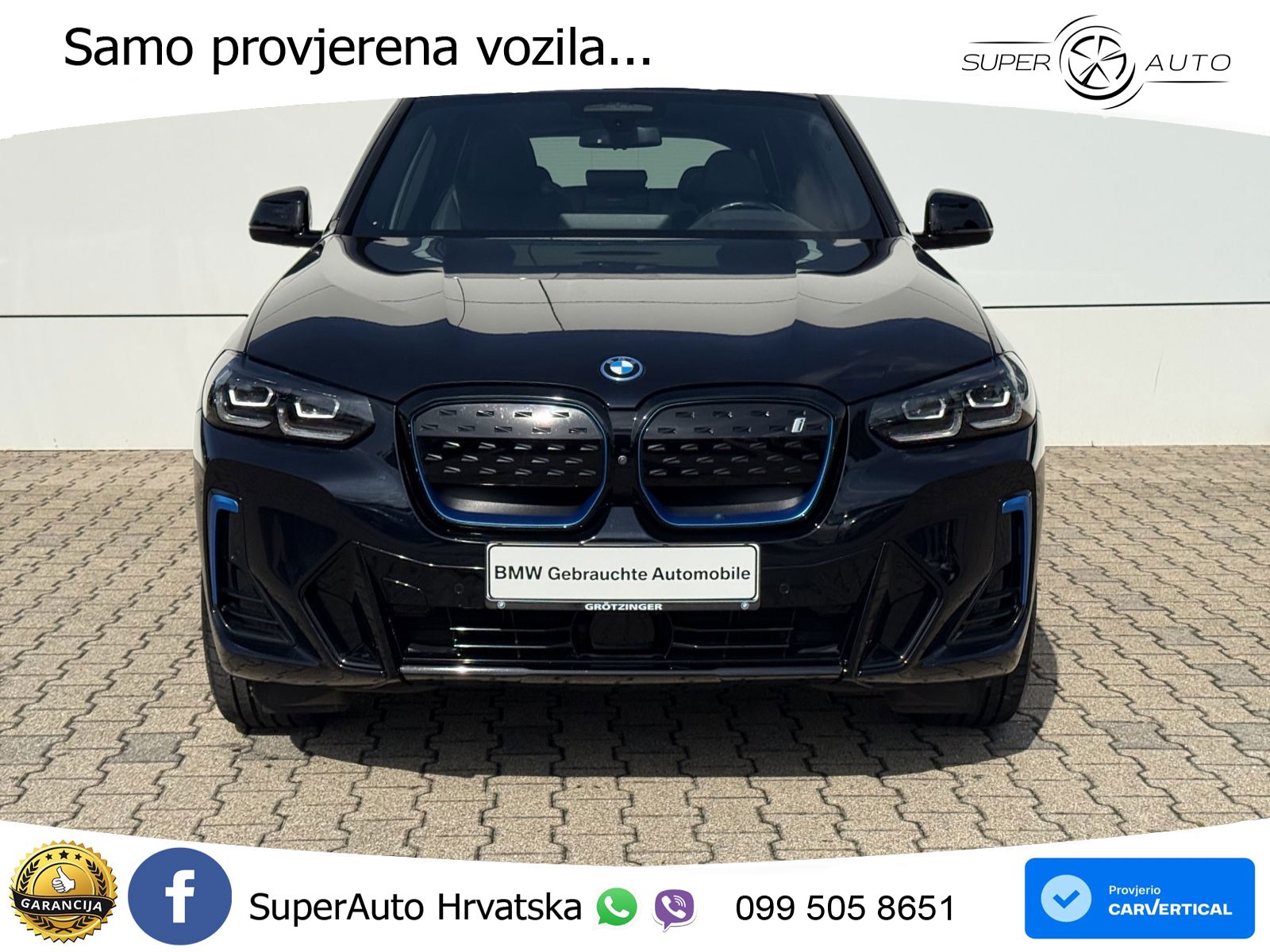 BMW iX3 80 kWh (286 KS) LED+GR SJED+ACC